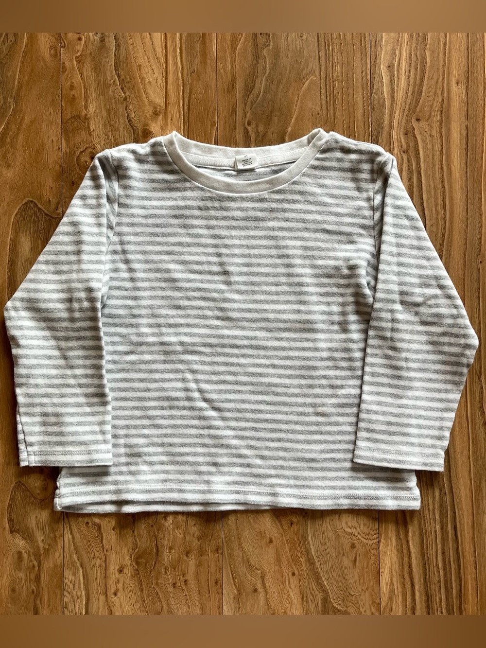 Colored Organics striped long sleeve shirt